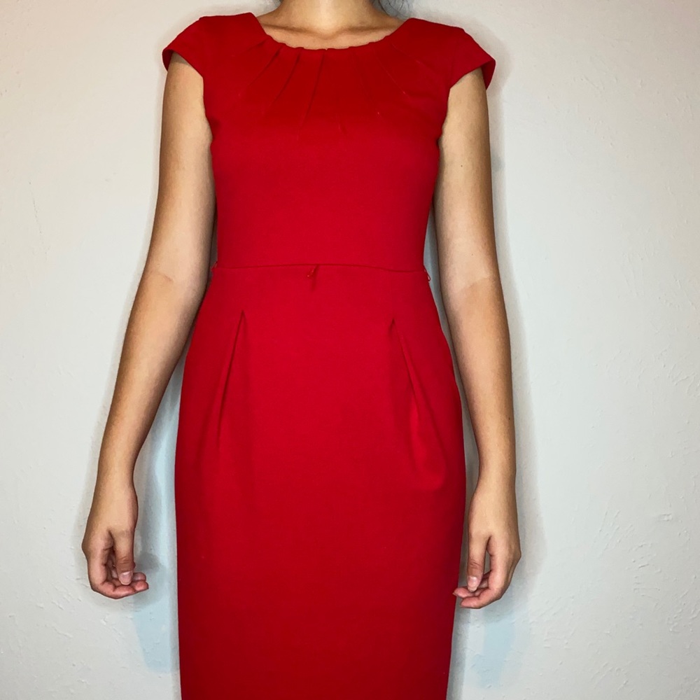 Red dress